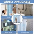 thumbnail image 5 of Funny Shower Curtain Cute Bathing Cat Shower Curtain Waterproof Polyester Fabric Washable Bathroom Decor Accessories for Home Apartment, 5 of 10