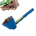 thumbnail image 2 of Cuchara Embudo Medidora De Polvo Gimnasio Blue Con Mango Largo 2 En 1, 2 of 7