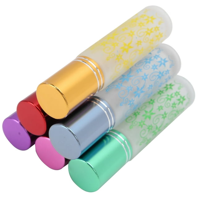 Botellas de rodillos de aceite esencial, botellas de perfume 6 piezas de vidrio de 10 ml de espesor para aceite de aromaterapia para perfume para salón Unbranded 1412210018411