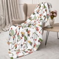 thumbnail image 3 of Disketp Excavator Cozy Flannel Fleece Throw Blanket: Has a velvety texture for All Seasons - Perfect for Women, Men, & Kids"50"x40", 3 of 6