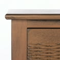 thumbnail image 6 of SAFAVIEH Landers Solid 2 Drawer 1 Shelf Console, Brown, 6 of 7