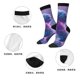 thumbnail image 5 of Balery Mystical White gorilla Jungle Calcetas Largas con Estampado para Hombre y Mujer – Suaves y Transpirables, Talla Única (US 5-11), 5 of 6