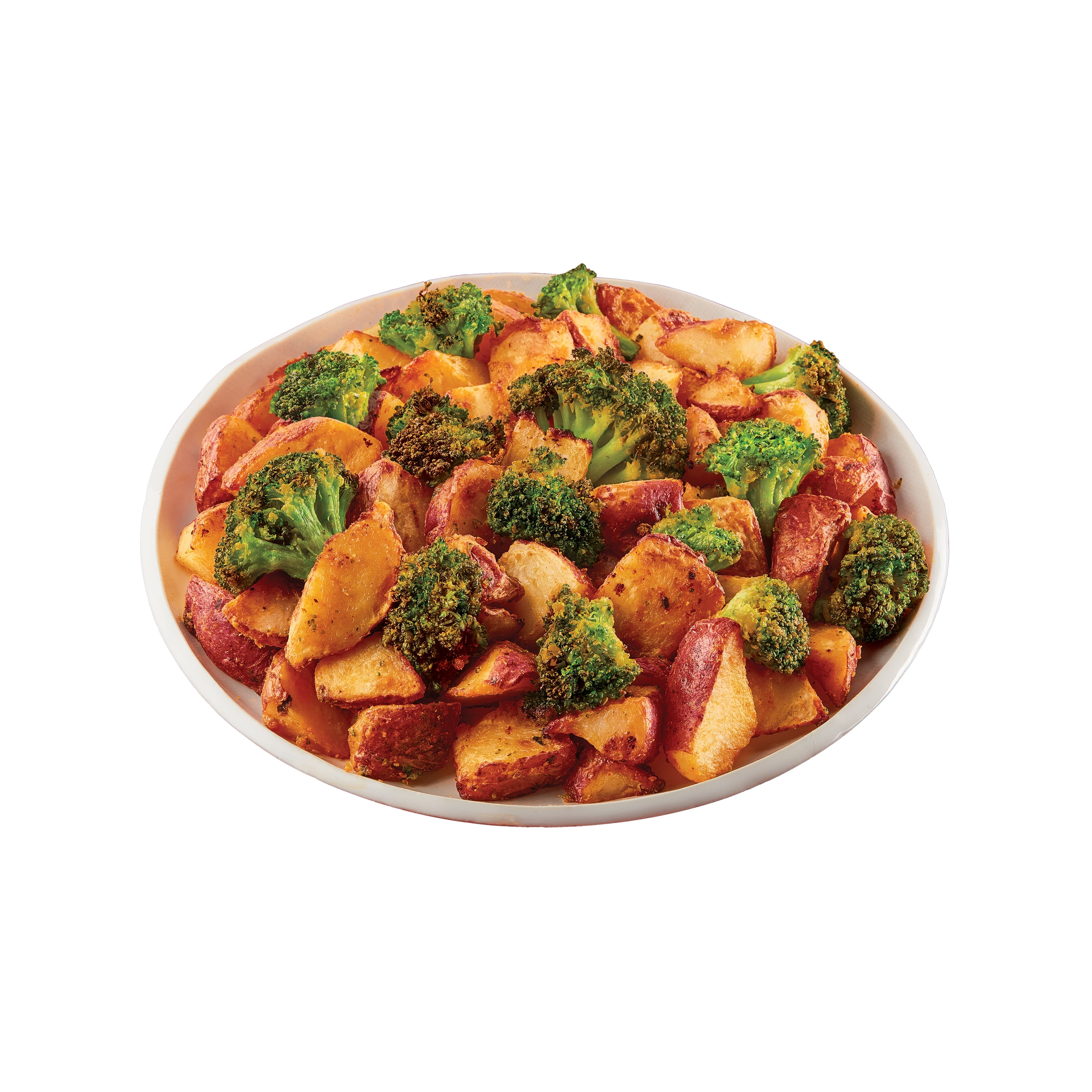 Green Giant Restaurant Style Broccoli & Red Potatoes, Cheddar Seasoning, 14oz Bag (Frozen)