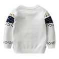 thumbnail image 3 of Akiihool Boys Sweaters Toddler Boys Girls Winter Long Sleeve Knit Sweater Base Warm Sweater for Children Clothes(Grey,4-5 Years), 3 of 5