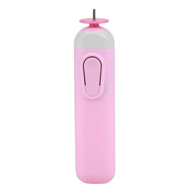 Electric Paper Quilling Tool Origami Winder Steel Curling Pen DIY (Pink)