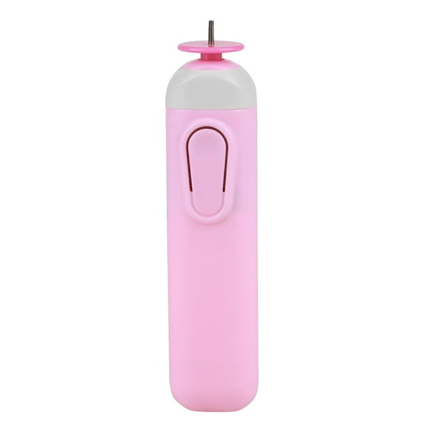 Electric Paper Quilling Tool Origami Winder Steel Curling Pen DIY (Pink)