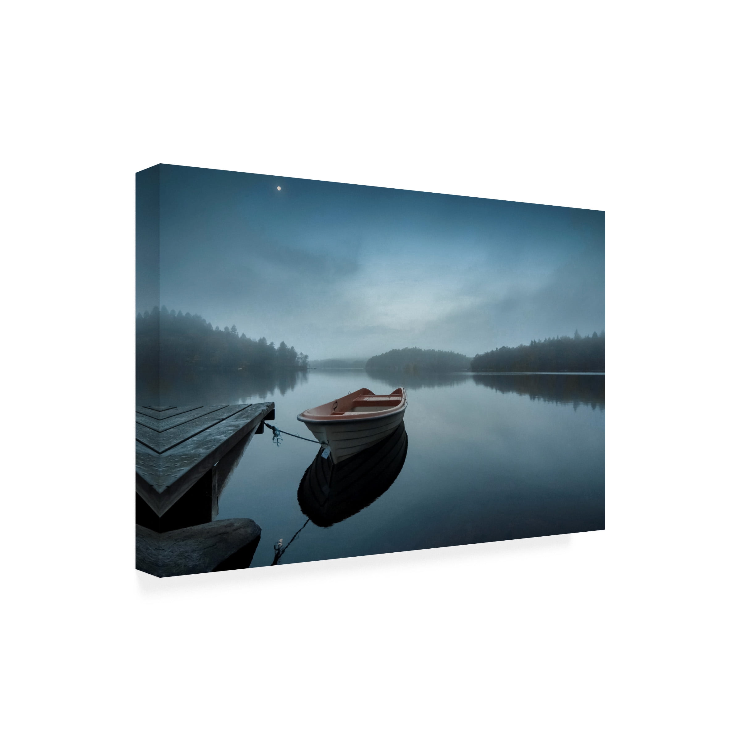 Benny Pettersson 'When The Day Wakes' Canvas Art