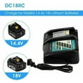 thumbnail image 2 of New Charger for Makita ML184 MR100 MR100W PB108D PB108DRFX PB108DZ, 2 of 5
