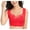 Red, variant on Women's nylon bra including 1PC underwear Black Oxford Woman Sports Bra No Steel Ring Bras Fitness Vest FASHION Seamless Hollowing Out Lace Underwear