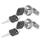 thumbnail image 5 of Cerraduras de leva cilíndricas, Hardware seguro anticorrosión con 4 llaves para cajón de caja de herramientas, 2 uds. Jadeshay A, 5 of 8