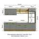 thumbnail image 4 of Cocina Integral Completa Modular Madesa Agata 310cm MG 01, 4 of 5