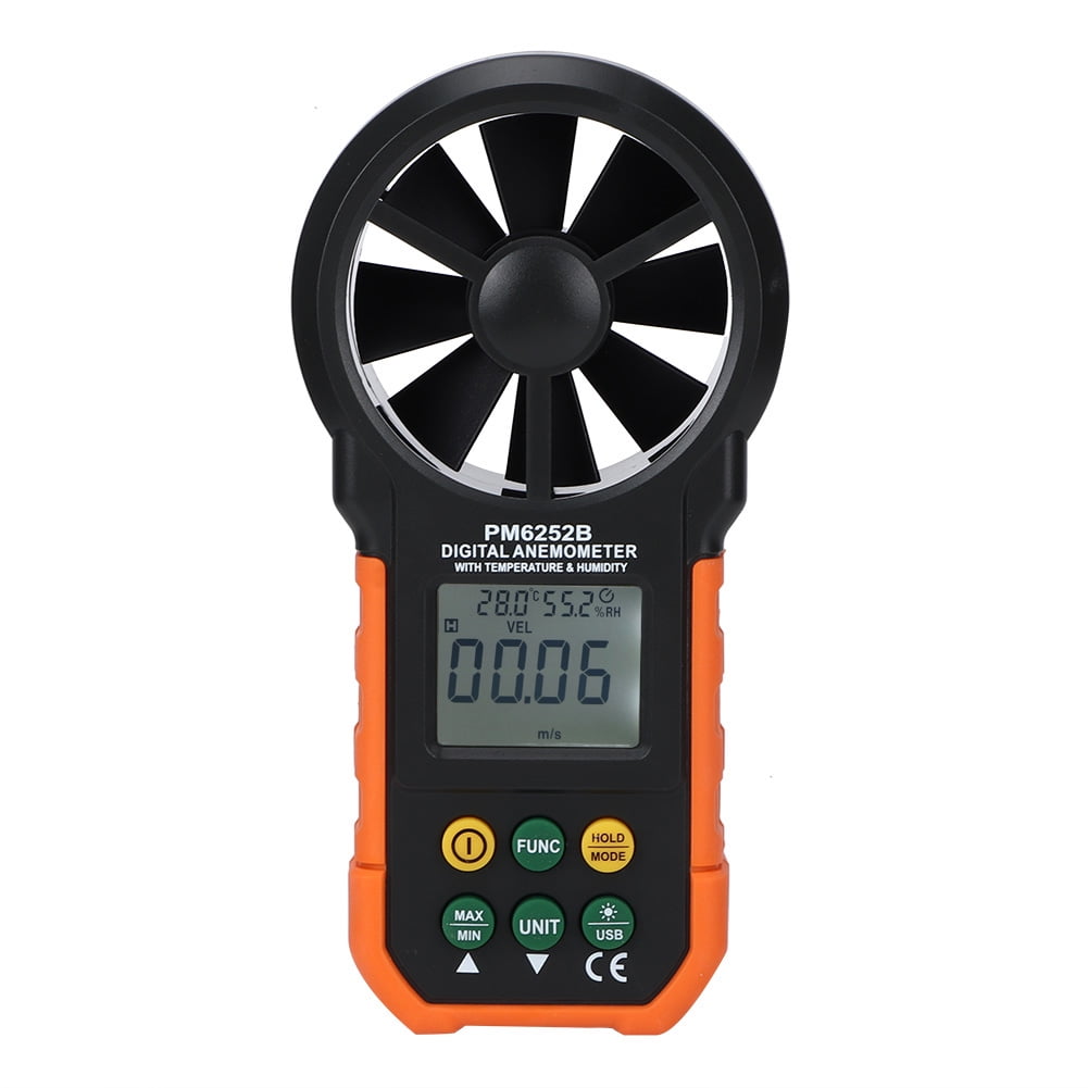 Wind Speed Meter Gauge Wind Measuring Instrument Anemometer Digital