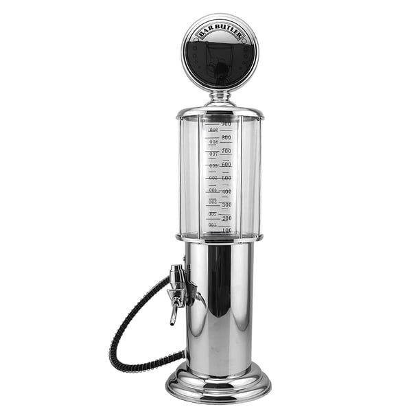 Dispensador De Vino De Una Sola Pistola Con Contenedor Superior Transparente Novedad Vertedor De Bebidas Pistola Dispensadora De Cerveza Para Bar Camping Escena Nocturna Moyic HA013593-00