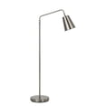 thumbnail image 4 of Signature Home Collection Adjustable Floor Lamp with Conical Tapered Shade - 56.75" - Silver, 4 of 6