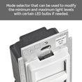 thumbnail image 4 of Leviton SureSlide - Interruptor de atenuaci&oacute;n para bombillas LED regulables, hal&oacute;genas e incandescentes, 6674-P0T, almendra ligera Leviton NA, 4 of 12