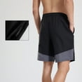 thumbnail image 6 of asjyhkr Plus Size Athletic Shorts for Men Quick Drying Lightweight Drawstring Running Gym Shorts with Pockets(M-4XL), 6 of 6