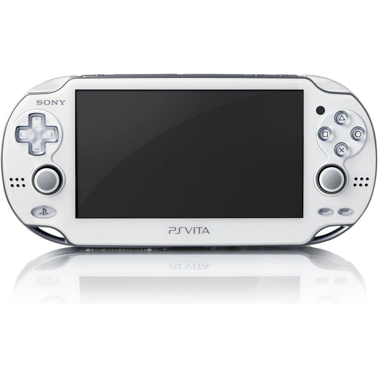 Used Sony PlayStation Vita Wifi Handheld System - White PCH-1001 