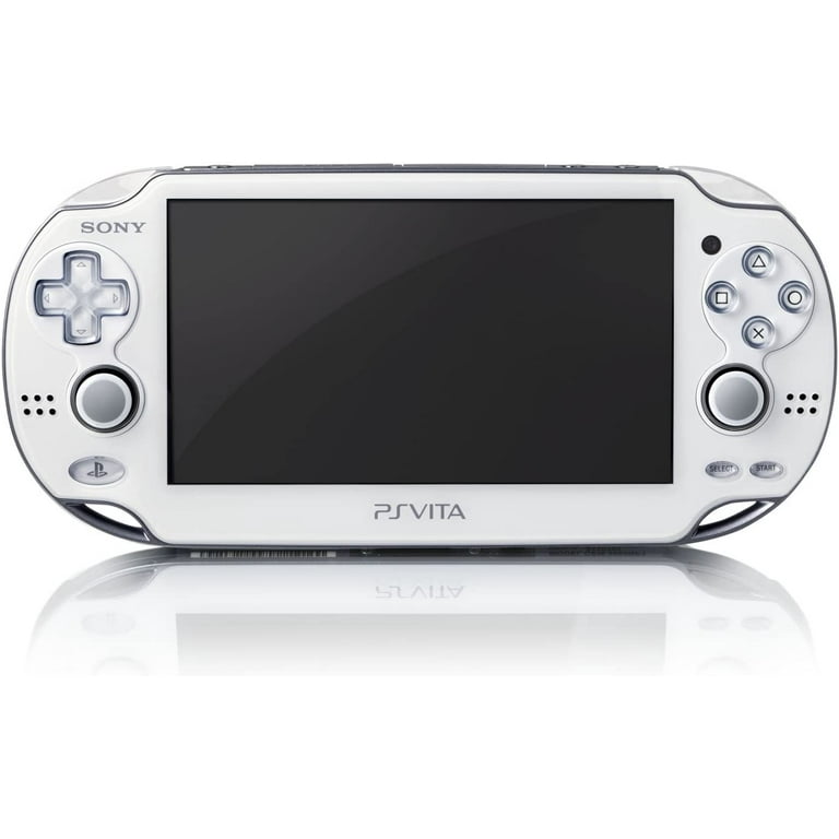 Used Sony PlayStation Vita Wifi Handheld System - White PCH-1001