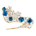 thumbnail image 1 of Shuiniba Broche con forma de zapatos de tacón alto para mujer, broche creado para novias, tamaño 4,2 × 3,9 cm, 1 of 5