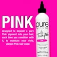 thumbnail image 2 of Pure Blends Tempted Pink Intense Color Depositing Conditioner Brighten & Tone Color Faded Hair Semi Permanent Hair Dye Prevents Color Fade Extend Vibrant Color Tones To Dyed Hair 8.5 Oz., 2 of 9