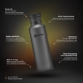 thumbnail image 2 of GRITR Titanium Ultralight Leakproof Reusable Sport Water Bottle, 24 fl oz, 2 of 7