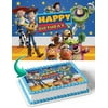 Toy Story Sheriff Buzz Light Year Little Bopeep Edible Cake Image Topper Birthday Banner 1/4 Sheet