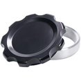 thumbnail image 1 of Allstar Performance ALL36171 Filler Cap with Weld-In Aluminum Bung - Black, Large, 1 of 3