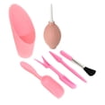 thumbnail image 1 of Almencla Ensemble de 6 Pcs d'Outils de Jardinage Miniatures Polyvalent Portable Réutilisable Repiquage Rose, 1 of 6