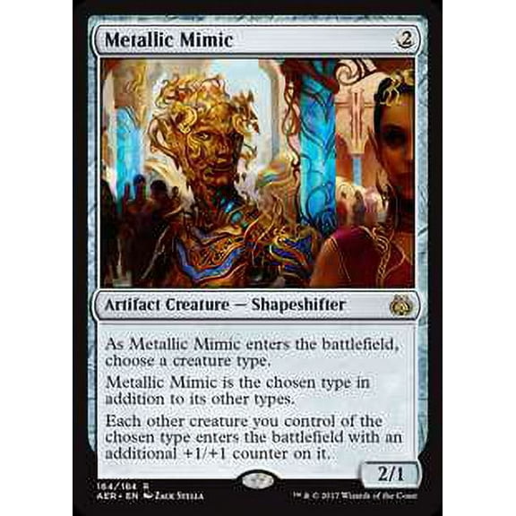 MtG Aether Revolt Rare Metallic Mimic #164