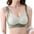 thumbnail image 1 of Brasier sin Varillas Mujer Sujetador Tipo Camiseta sin Costuras con Bloques de Color para Mujer, Soporte Suave, Cómodo, Transpirable, sin Relleno, Bralette sin Aros para Pecho Pequeño Grande, 1 of 4