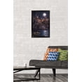 thumbnail image 2 of Harry Potter and the Sorcerer's Stone - Hogwarts at Night Wall Poster, 14.725" x 22.375", Framed, 2 of 6