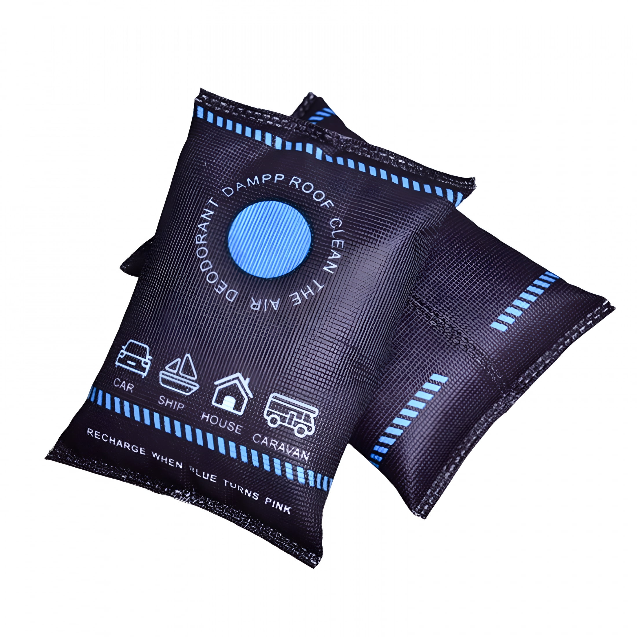 BANIRO 2026 New 5 Pcs Desiccant Packs Dehumidifier Bags Toxic-Free Moisture Absorbers for Gun Safe Car Closet Storage