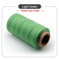 thumbnail image 1 of BUYISI 1.0Mm 70M Round Waxed Thread For Leather Craft Sewing Diy Jewelry Handmade Braided Polyester Cord Wax Coated Strand Strings Light Green, 1 of 5