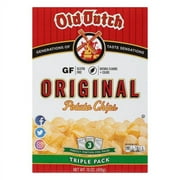 Old Dutch Original Potato Chips, 5 oz., 3 Count
