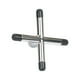 thumbnail image 5 of Cabezal de puente para taco de billar Accesorios de billar Taco de billar de fácil instalación Plata Negro, 5 of 9