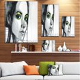 thumbnail image 4 of Design Art - Fille Illustrée Noire, 4 of 4