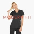 thumbnail image 5 of Grey's Anatomy Womens Professional Moisture Wick Scrub Top, 5 of 7