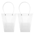thumbnail image 1 of Transparent Bouquet Gift Bags for Flower Storage Made of Durable PP Material 2pcs, 1 of 8