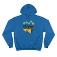 thumbnail image 2 of Grow like a nature trees flora Champion Hoodie Save Our Planet, 2 of 4