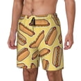 thumbnail image 2 of Fotbe Hot Dogs Men’s Swim Trunks Quick Dry Swim Shorts Board Shorts with Mesh Lining-Medium, 2 of 9