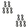 thumbnail image 4 of Yuarrent Replacement Jump Rope Cord Skipping Speed Black Caps with End Cable Rope Tipo 1 2piezas, 4 of 6