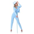 thumbnail image 4 of Adult Female Blue Tuxedo Costume, 4 of 6