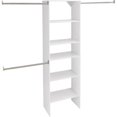 thumbnail image 1 of Suite Symphony Tower Closet Organizer Starter Kit - White, 25", 1 of 2