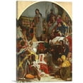 thumbnail image 1 of ARTCANVAS Chaucer At The Court Of Edward III 1847 Canvas Art Print by Ford Madox Brown - Size: 18" x 12" (0.75" Deep), 1 of 9
