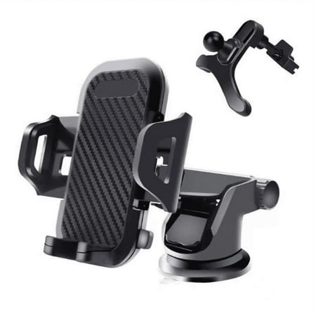 Mobile Phone Car Holder Mount UrbanX Windshield/Air Vent/Dashboard Cell Phone Holder for Car 360 Degree Rotation Universal Suction Mount Stand Compatible with Xiaomi Redmi Note 4X