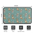 thumbnail image 5 of Chihuahua and Footprints Door Rugs,Washable Non Slip Door Mats Indoor,Decorative Door Mats,Entry Mat Indoor for Entrance,Bedroom,Kitchen,Bathroom,30"x17", 5 of 6