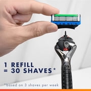Gillette Men's Razor Blade Refills, 6 Fusion5 Cartridges, 2 ProGlide Power Cartridges
