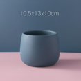 thumbnail image 1 of Wood Grain Creative Ceramic Small Flower Pot Nordic Electroplating Potted Hydroponic Flower Pot Ceramic Ornament Green Radish Succulent, 1 of 1