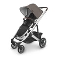 thumbnail image 1 of UPPAbaby Cruz V2 Stroller/Full-Featured Stroller with Travel System Capabilities/Toddler Seat, Bumper Bar, Bug Shield, Rain Shield Included/Theo (Dark Taupe/Silver Frame/Chestnut Leather), 1 of 5