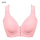 thumbnail image 1 of Sujetador inalámbrico transpirable con hebilla frontal, correa ancha, ropa interior fina para mujer niña, rosa claro, 42/95 tholdsy AP001203-16, 1 of 7